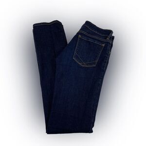 Raleigh Denim Jeans Women's Size 26 Blue Indigo Straight Leg Low Rise